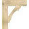 Ekena Millwork Olympic Block Rough Sawn Bracket w/ Offset Brace, Douglas Fir, 8"W x 26"D x 30"H BKT0806X26X30OLY05RDF - alternate 4